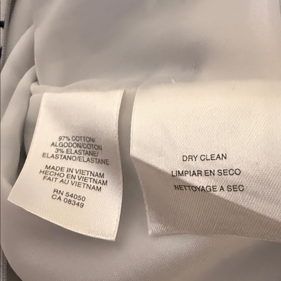 Anne Klein Navy and White Floral Midi Dress - Picture 10 of 10